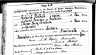 Ellinor Abraham and Richard Bethell's marriage record