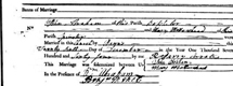 Mary Mottershead's Wedding Certificate