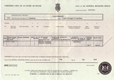 Horace Abraham's death certificate