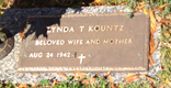 Lynda Faye Taylor Kountz's Headstone
