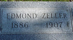 Edmond Zeller's Headstone