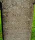 Hannah Goodman's headstone