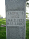 Harriett A Humphrey Reed's Headstone